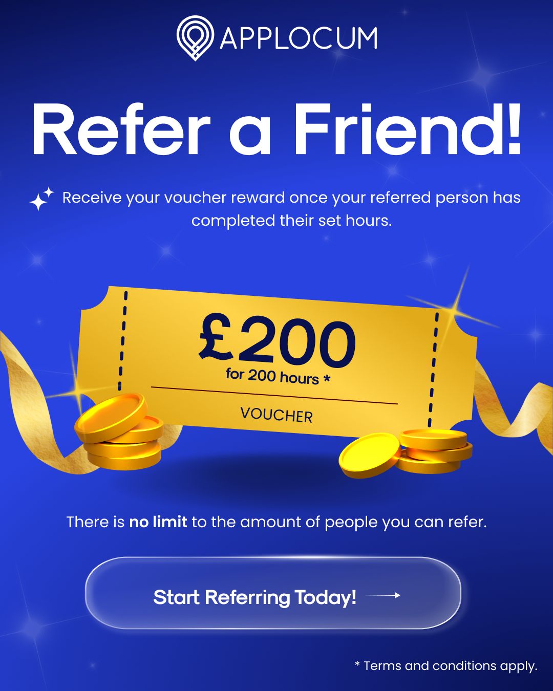 Refer a Friend, Get £200